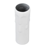 10Pcs E14 Metal Tube for Candle Lamp Holder Lamp Base Lighting Accessories 25x80mm White - Extra Image