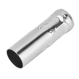 10Pcs E14 Metal Tube for Candle Lamp Holder Lamp Base Lighting Accessories 25x80mm Chrome