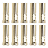 10Pcs E14 Metal Tube for Candle Lamp Holder Lamp Base Lighting Accessories 25x80mm Gold
