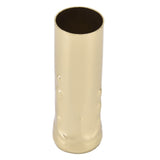 10Pcs E14 Metal Tube for Candle Lamp Holder Lamp Base Lighting Accessories 25x80mm Gold