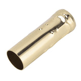10Pcs E14 Metal Tube for Candle Lamp Holder Lamp Base Lighting Accessories 25x80mm Gold
