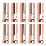 10Pcs E14 Metal Tube for Candle Lamp Holder Lamp Base Lighting Accessories 25x80mm Rose Gold