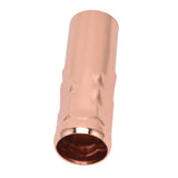 10Pcs E14 Metal Tube for Candle Lamp Holder Lamp Base Lighting Accessories 25x80mm Rose Gold