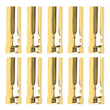 10Pcs E14 Metal Tube for Candle Lamp Holder Lamp Base Lighting Accessories 25x80mm Electrophoresis Gold