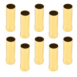 10Pcs E14 Metal Tube for Candle Lamp Holder Lamp Base Lighting Accessories 25x80mm Electrophoresis Gold