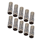 10Pcs E14 Metal Tube for Candle Lamp Holder Lamp Base Lighting Accessories 25x80mm Bronze