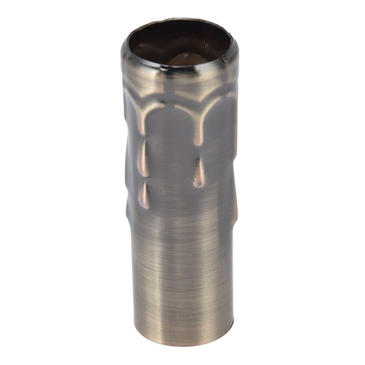 10Pcs E14 Metal Tube for Candle Lamp Holder Lamp Base Lighting Accessories 25x80mm Bronze