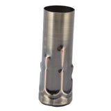 10Pcs E14 Metal Tube for Candle Lamp Holder Lamp Base Lighting Accessories 25x80mm Bronze - Extra Image
