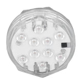 RGB Underwater Spot Light with Remote Control Submersible LED Light IP68 Waterproof for Aquarium Pond