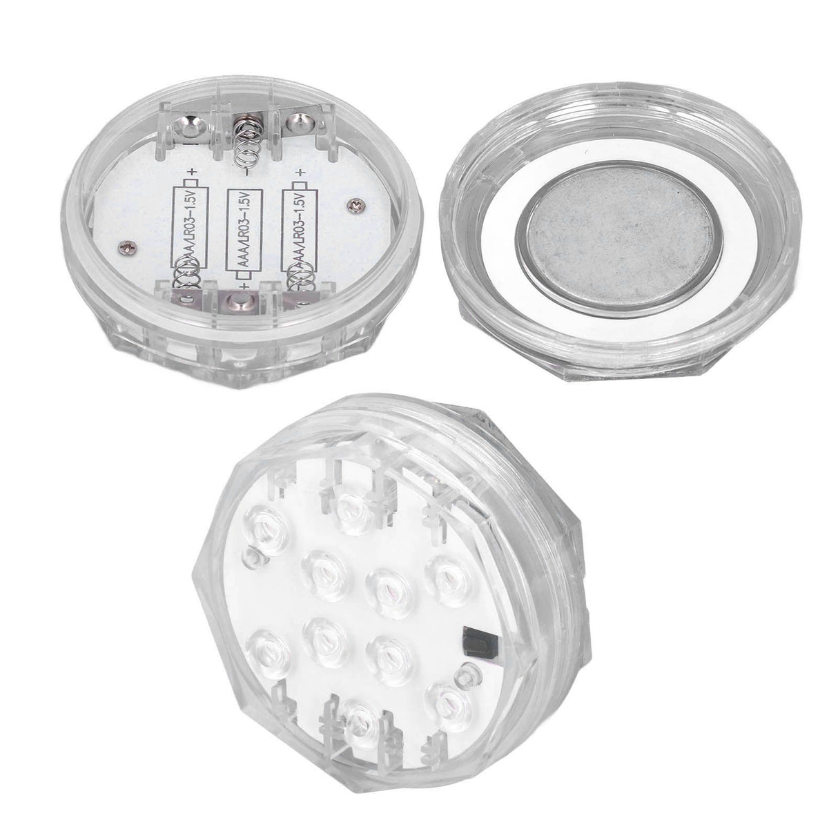 RGB Underwater Spot Light with Remote Control Submersible LED Light IP68 Waterproof for Aquarium Pond