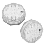 RGB Underwater Spot Light with Remote Control Submersible LED Light IP68 Waterproof for Aquarium Pond