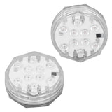 RGB Underwater Spot Light with Remote Control Submersible LED Light IP68 Waterproof for Aquarium Pond