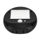 Solar Wall Lamp Sensitive Motion Sensor Weather Resistant Outdoor LED Solar Wall Light for Gardens Patios Garages - 45-Degree Angle