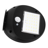Solar Wall Lamp Sensitive Motion Sensor Weather Resistant Outdoor LED Solar Wall Light for Gardens Patios Garages - Rear View