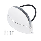 Window Sill Lamp 180° Luminous Semicircular LED Wall Light for Hallway Corridor Living Room AC85‑265V Warm Light
