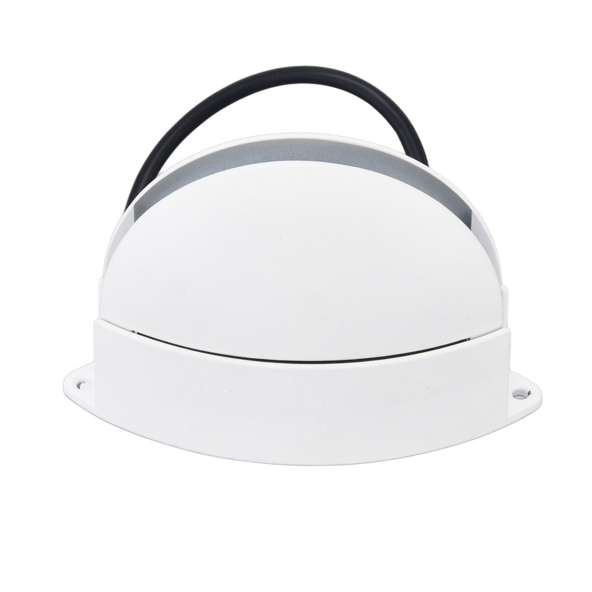 Window Sill Lamp 180° Luminous Semicircular LED Wall Light for Hallway Corridor Living Room AC85‑265V Warm Light