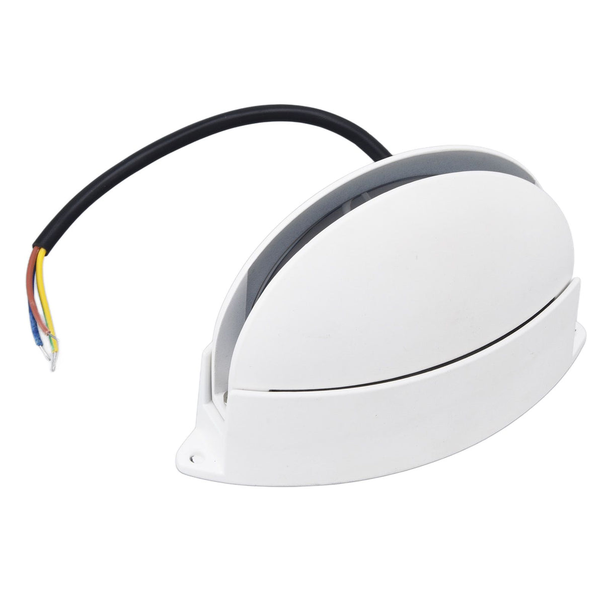 Window Sill Lamp 180° Luminous Semicircular LED Wall Light for Hallway Corridor Living Room AC85‑265V Warm Light