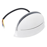 Window Sill Lamp 180° Luminous Semicircular LED Wall Light for Hallway Corridor Living Room AC85‑265V Warm Light