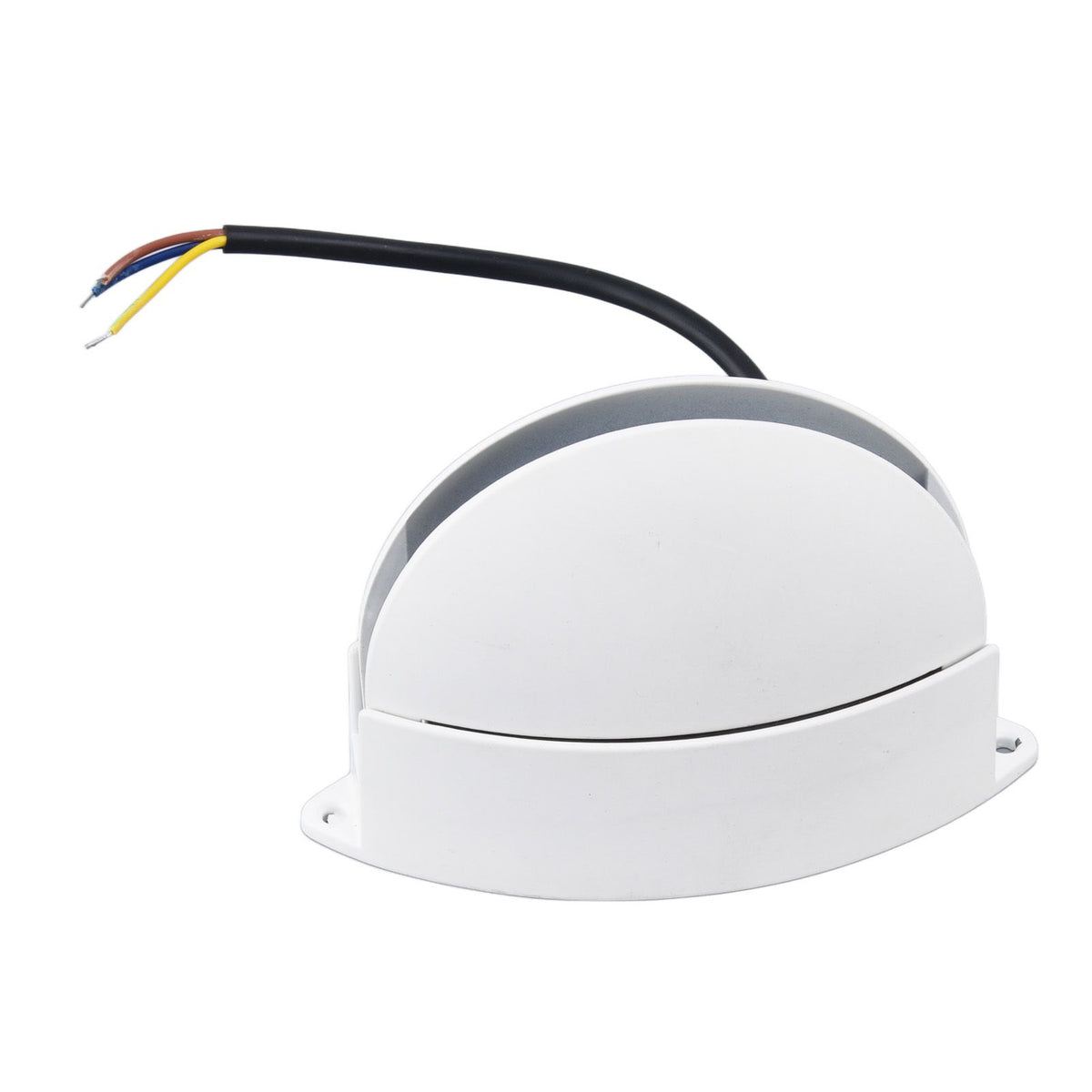 Window Sill Lamp 180° Luminous Semicircular LED Wall Light for Hallway Corridor Living Room AC85‑265V Warm Light
