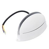 Window Sill Lamp 180° Luminous Semicircular LED Wall Light for Hallway Corridor Living Room AC85‑265V Warm Light