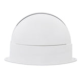 Window Sill Lamp 180° Luminous Semicircular LED Wall Light for Hallway Corridor Living Room AC85‑265V Warm Light