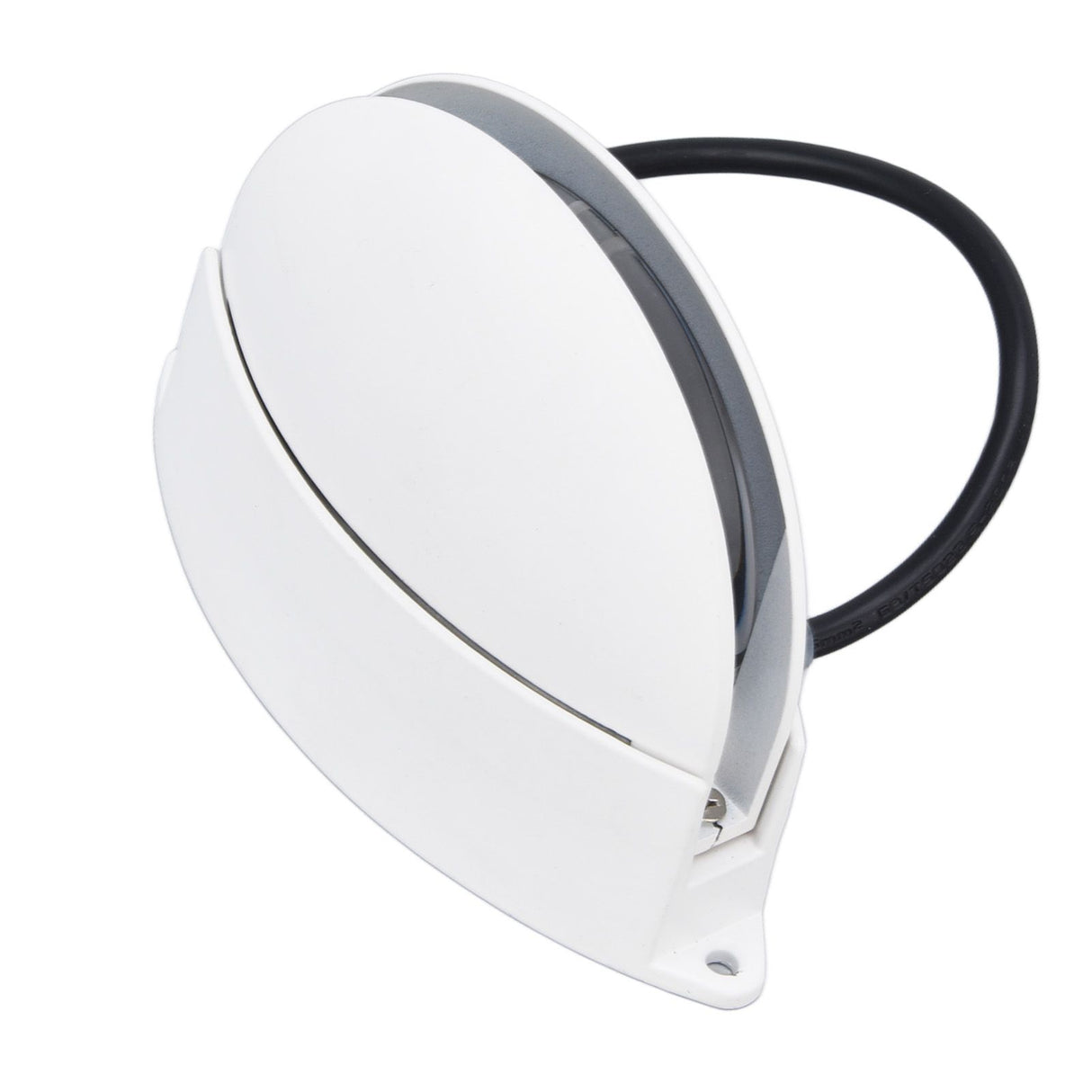 Window Sill Lamp 180° Luminous Semicircular LED Wall Light for Hallway Corridor Living Room AC85‑265V Warm Light