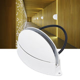 Window Sill Lamp 180° Luminous Semicircular LED Wall Light for Hallway Corridor Living Room AC85‑265V Warm Light - Extra Image