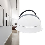 Window Sill Lamp 180° Luminous Semicircular LED Wall Light for Hallway Corridor Living Room AC85‑265V Warm Light