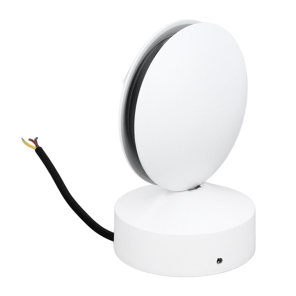 10W LED Wall Lamp Round 360° Glowing Window Sill Lamp for Hallway Aisle Corridor Living Room AC85‑265V White Light