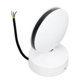 10W LED Wall Lamp Round 360° Glowing Window Sill Lamp for Hallway Aisle Corridor Living Room AC85‑265V White Light