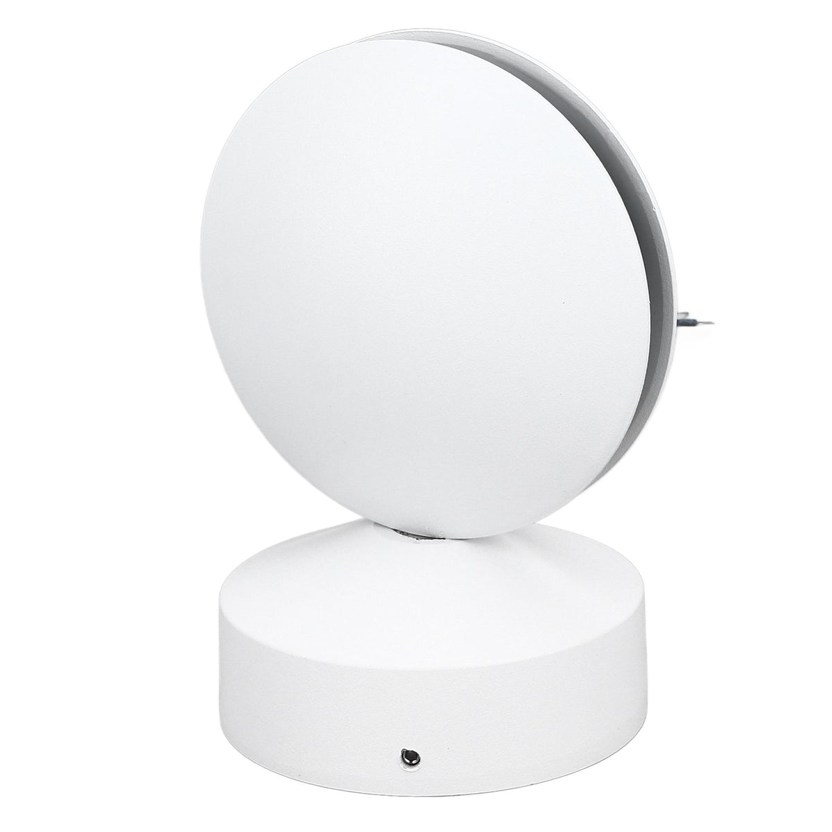 10W LED Wall Lamp Round 360° Glowing Window Sill Lamp for Hallway Aisle Corridor Living Room AC85‑265V White Light