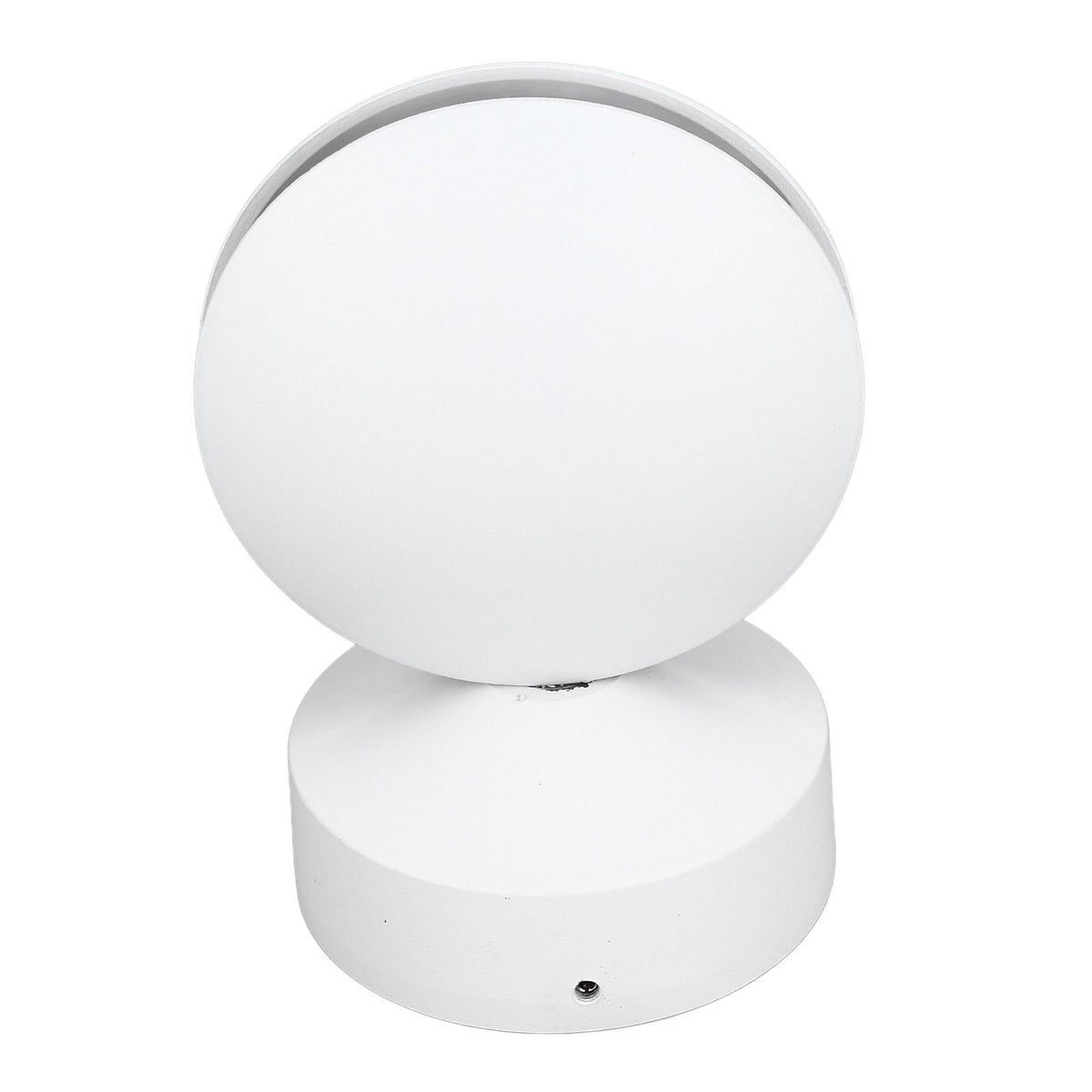 10W LED Wall Lamp Round 360° Glowing Window Sill Lamp for Hallway Aisle Corridor Living Room AC85‑265V White Light