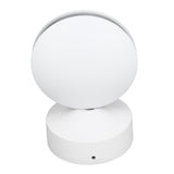 10W LED Wall Lamp Round 360° Glowing Window Sill Lamp for Hallway Aisle Corridor Living Room AC85‑265V White Light