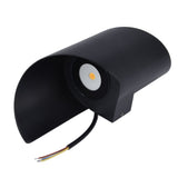 LED Wall Light Modern Waterproof Decorative Warm Light Innovative Spiral Wall Lamp for Outdoor Patio Hallway AC85‑265V