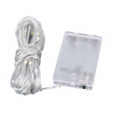 LED Curtain String Lights DIY 33 Feet Waterproof Warm Light Decorative String Lights for Outdoor