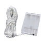 LED Curtain String Lights DIY 33 Feet Waterproof Warm Light Decorative String Lights for Outdoor