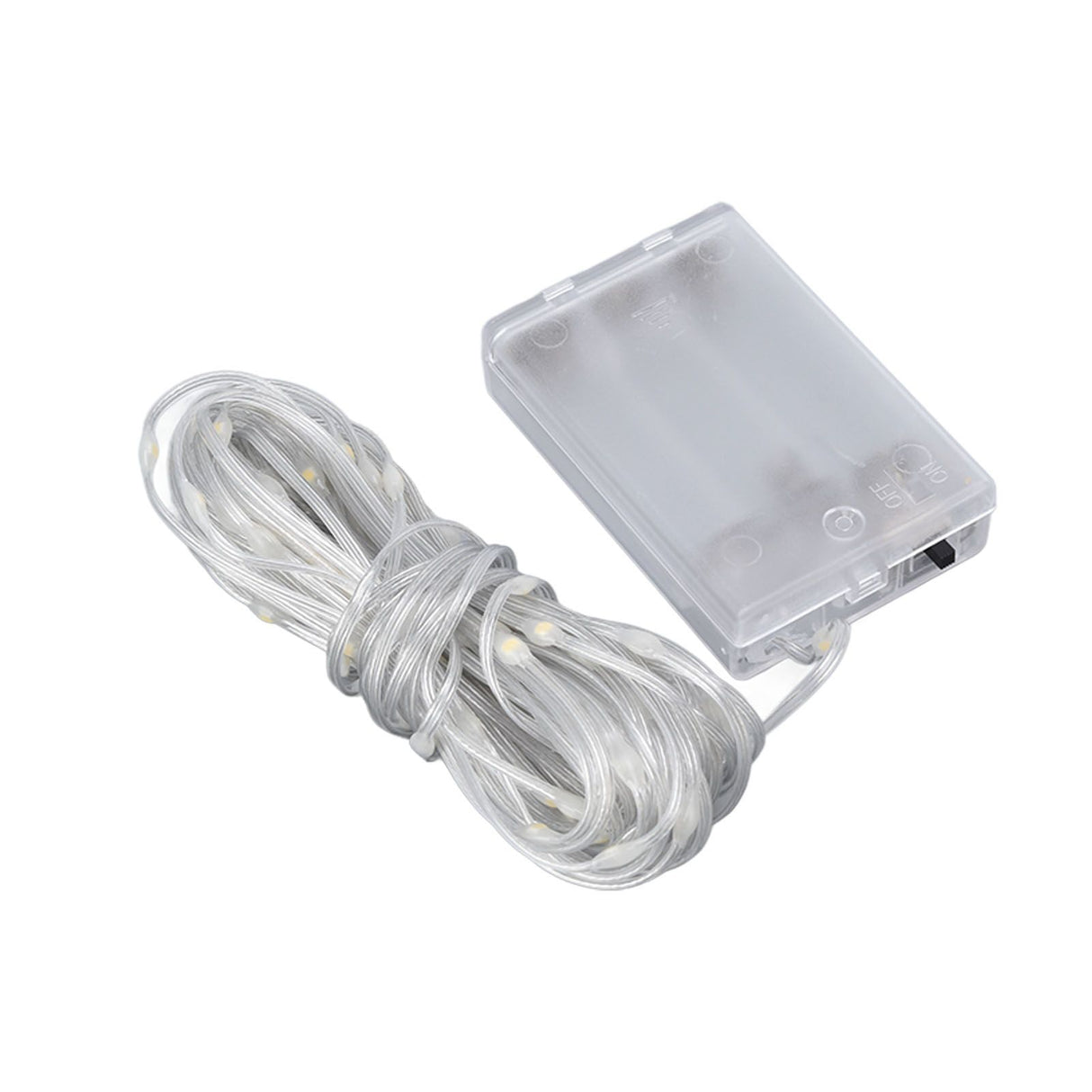 LED Curtain String Lights DIY 33 Feet Waterproof Warm Light Decorative String Lights for Outdoor