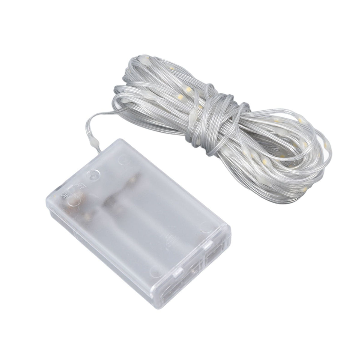 LED Curtain String Lights DIY 33 Feet Waterproof Warm Light Decorative String Lights for Outdoor