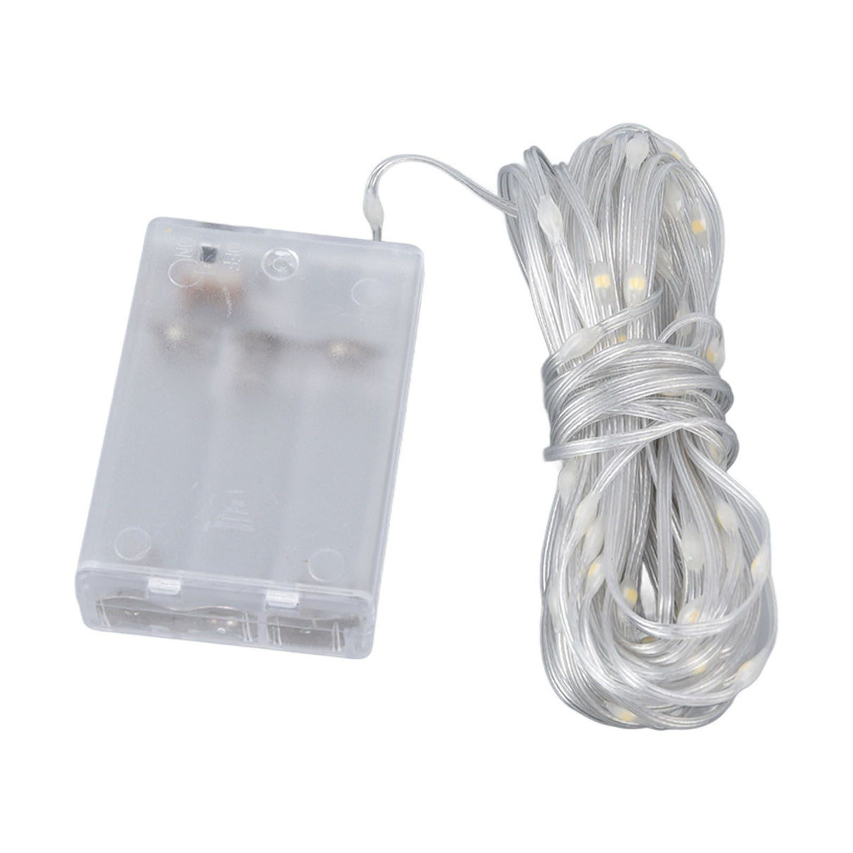 LED Curtain String Lights DIY 33 Feet Waterproof Warm Light Decorative String Lights for Outdoor