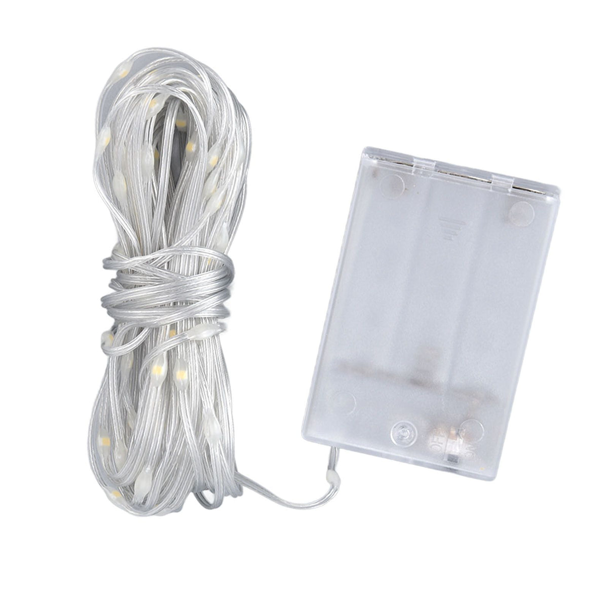 LED Curtain String Lights DIY 33 Feet Waterproof Warm Light Decorative String Lights for Outdoor