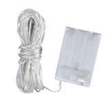LED Curtain String Lights DIY 33 Feet Waterproof Warm Light Decorative String Lights for Outdoor - Extra Image