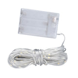 LED Curtain String Lights DIY 33 Feet Waterproof Warm Light Decorative String Lights for Outdoor