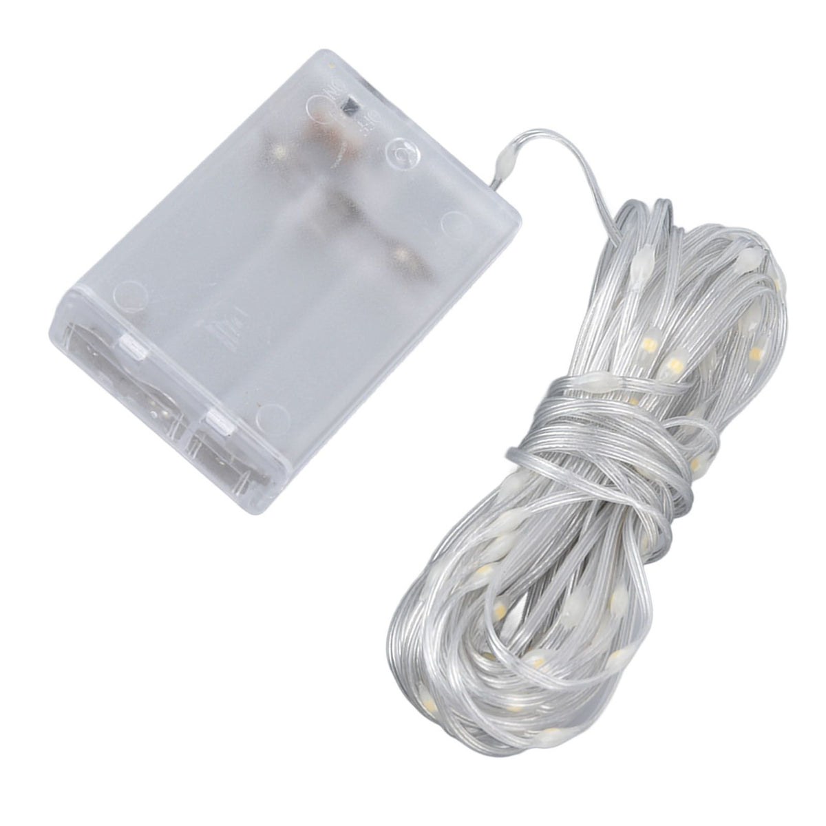 LED Curtain String Lights DIY 33 Feet Waterproof Warm Light Decorative String Lights for Outdoor