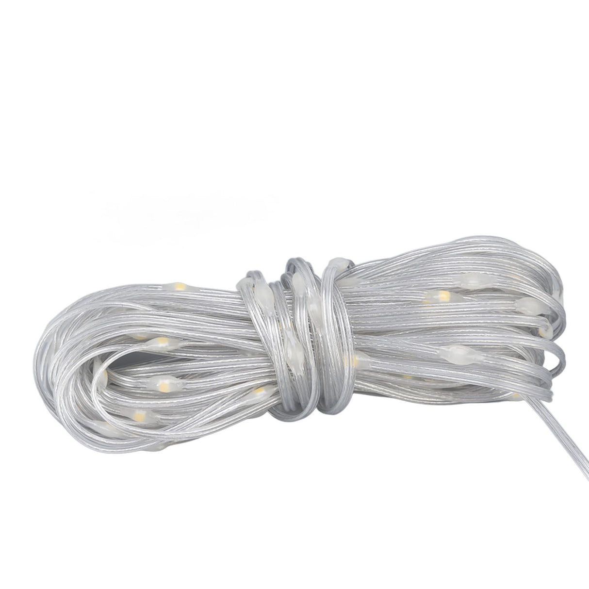 LED Curtain String Lights DIY 33 Feet Waterproof Warm Light Decorative String Lights for Outdoor
