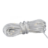 LED Curtain String Lights DIY 33 Feet Waterproof Warm Light Decorative String Lights for Outdoor