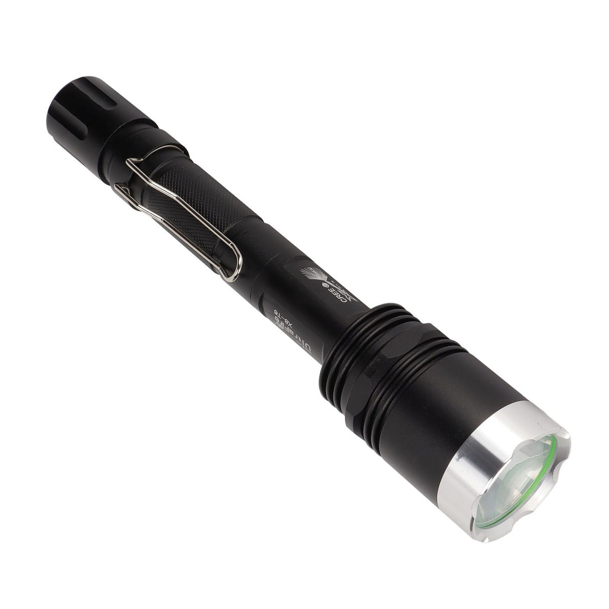 Camping Flashlight 5000LM Lengthened IPX5 Waterproof Anodized Black T6 Lamp Beads White Light Outdoor Flashlight