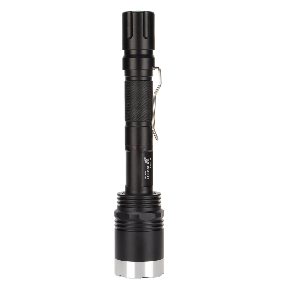 Camping Flashlight 5000LM Lengthened IPX5 Waterproof Anodized Black T6 Lamp Beads White Light Outdoor Flashlight