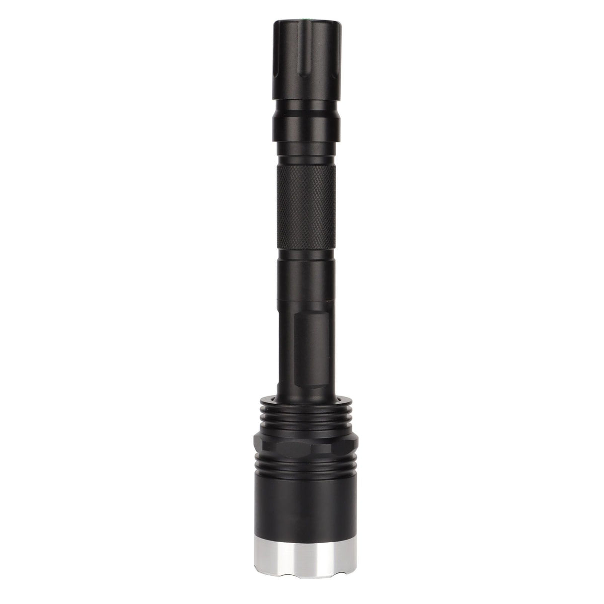 Camping Flashlight 5000LM Lengthened IPX5 Waterproof Anodized Black T6 Lamp Beads White Light Outdoor Flashlight