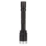 Camping Flashlight 5000LM Lengthened IPX5 Waterproof Anodized Black T6 Lamp Beads White Light Outdoor Flashlight
