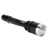 Camping Flashlight 5000LM Lengthened IPX5 Waterproof Anodized Black T6 Lamp Beads White Light Outdoor Flashlight